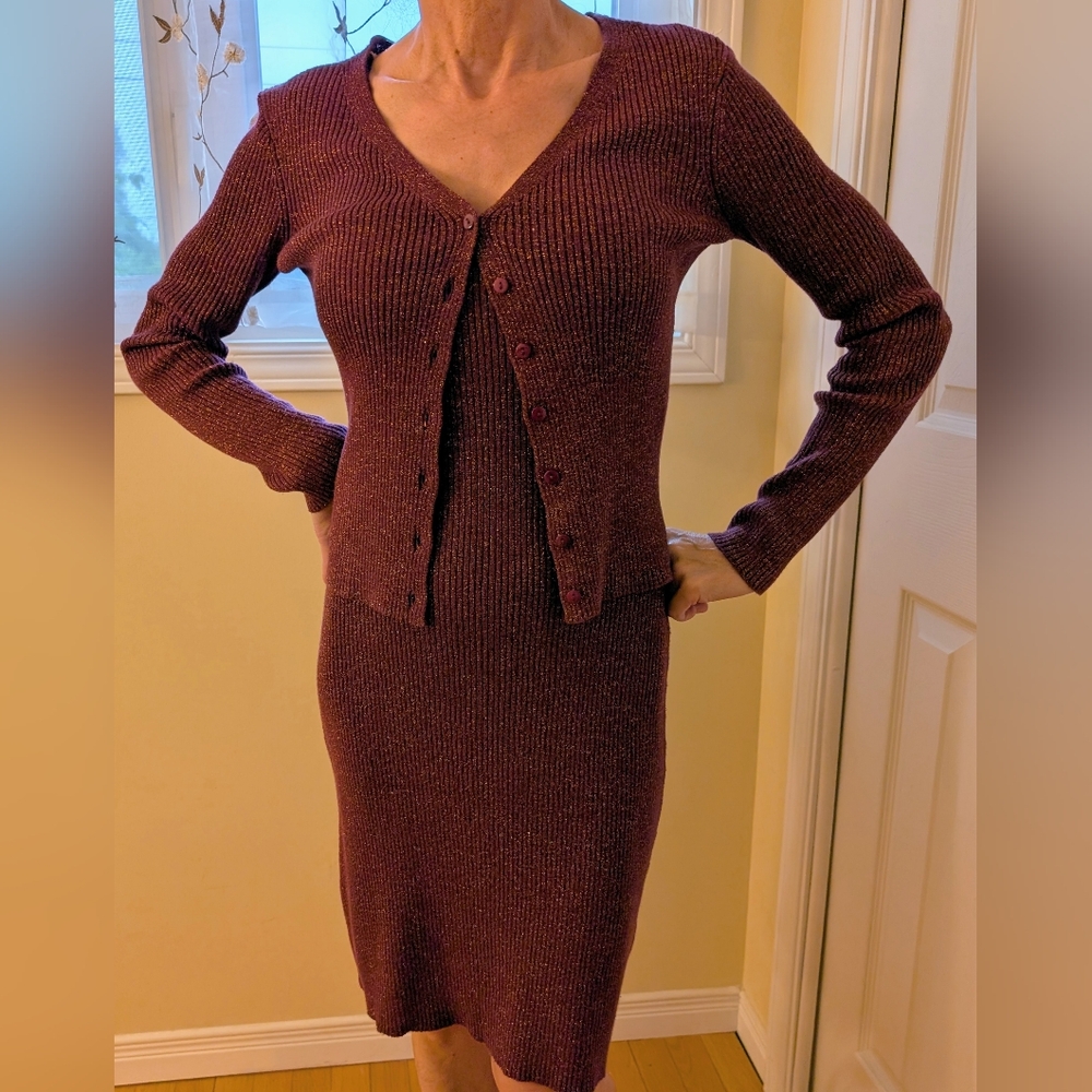 Moda International Plum Knit Top